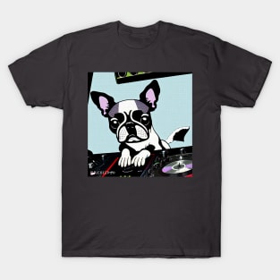 Boston Terrier DJ T-Shirt